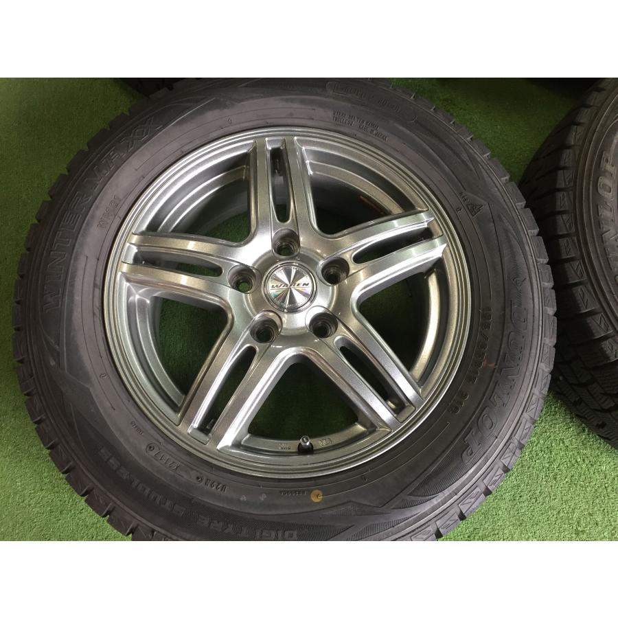 DUNLOP WINTER MAXX WM01 195/65R15 15インチ スタッドレス 4本 2017年