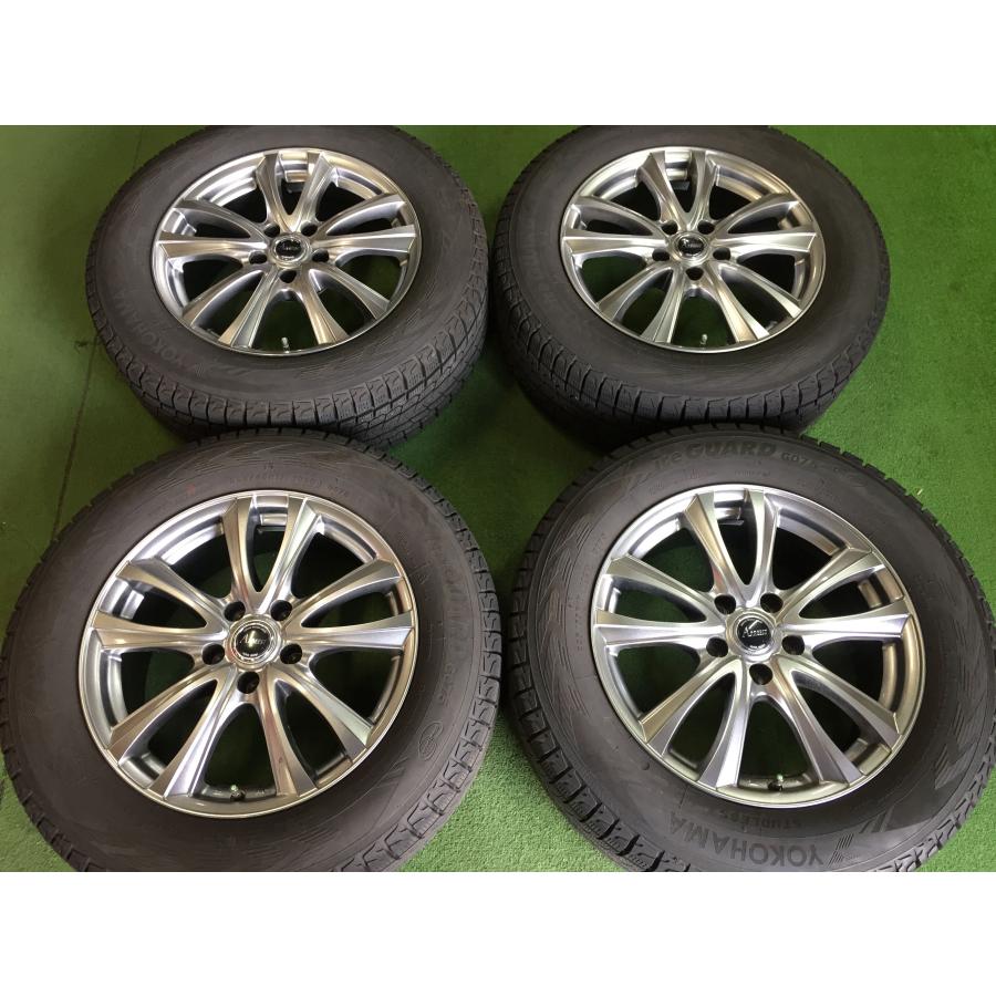 送料無料 スタッドレスセット ヨコハマ アイスガード G075 225/65R17 