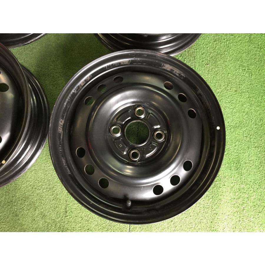 新車外し ダイハツ 純正 14インチ 4本 スチールホイール タント ムーヴ