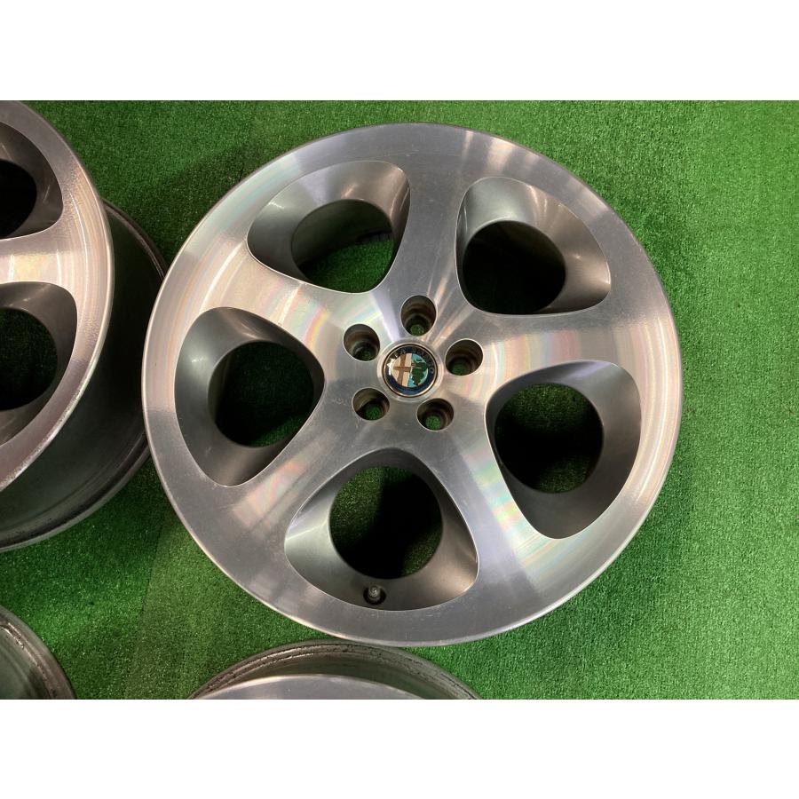 送料無料 中古ホイール アルファロメオ 147 純正 17インチ 4H98 7.0J
