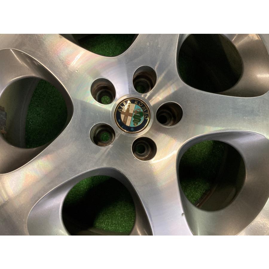 送料無料 中古ホイール アルファロメオ 147 純正 17インチ 4H98 7.0J