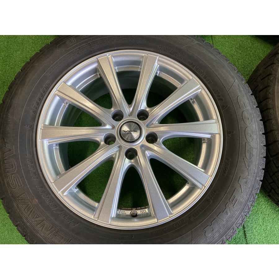送料無料 スタッドレスセット グッドイヤー アイスナビSUV 225/65R17 