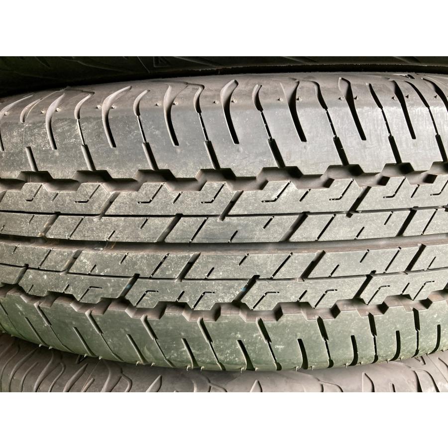 保管スペースを開ける為に値下げしました！ジムニー シエラ JB74WダンロップグラントレックAT20 195/80R15 2023年34週製造 4本 送料無料 中古タイヤ ダンロップ グラントレック AT20 195/80R15 2023