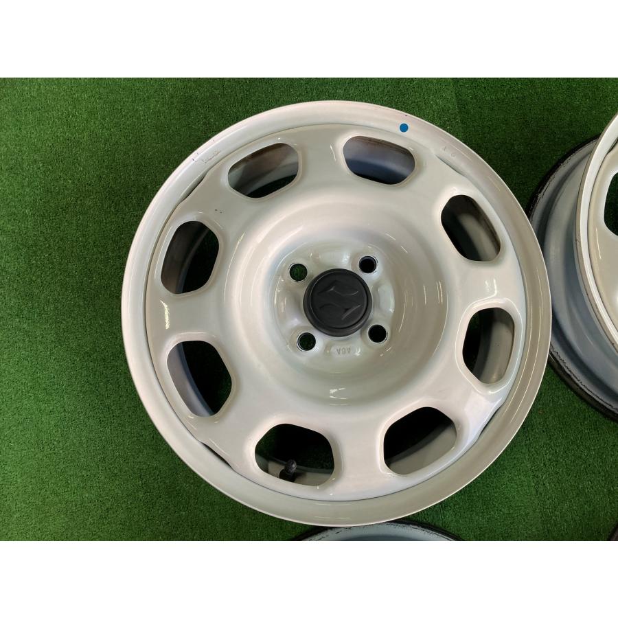 送料無料 中古ホイール スズキ ハスラー 純正スチール 15インチ 送料無料 中古ホイール スズキ ハスラー 純正スチール 15インチ