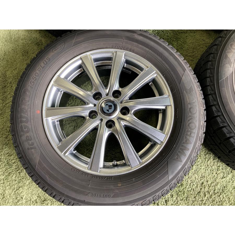 送料無料 スタッドレスセット ヨコハマ アイスガード IG50+ 215/65R16 