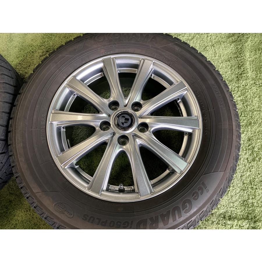 送料無料 スタッドレスセット ヨコハマ アイスガード IG50+ 215/65R16 