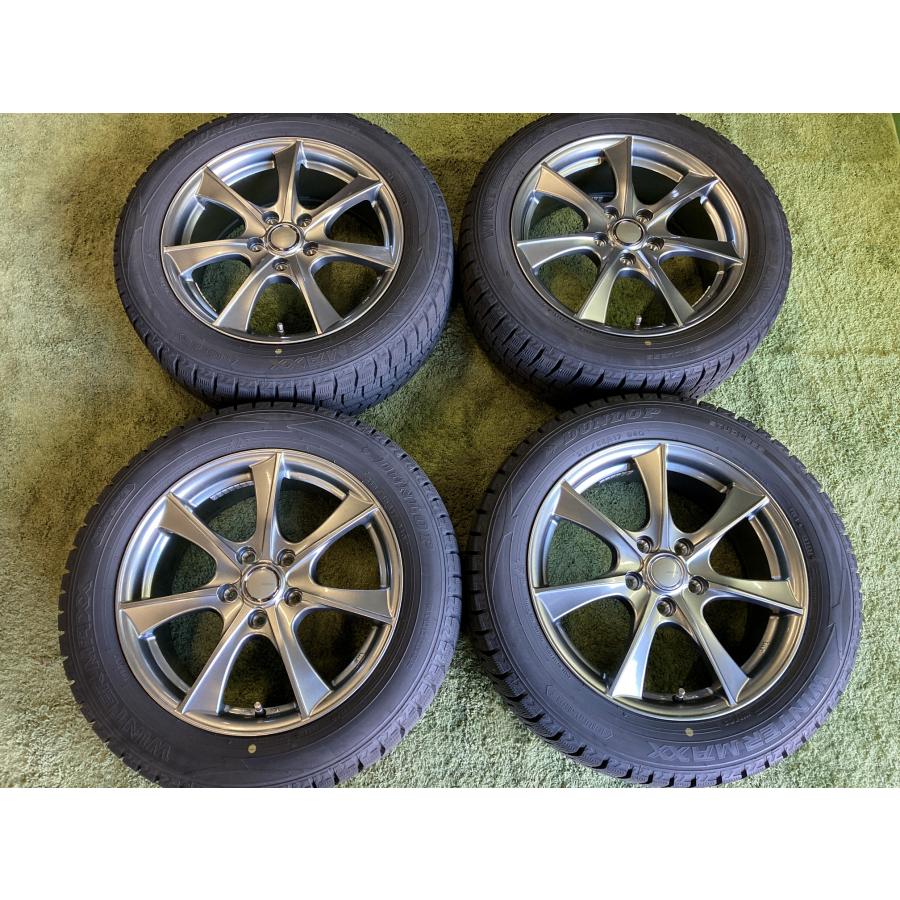 オデッセイ、ヴェゼル社外16インチAWダンロップスタッドレス8分山 2022 オデッセイ、ヴェゼル社外16インチAWダンロップスタッドレス8分山 2022