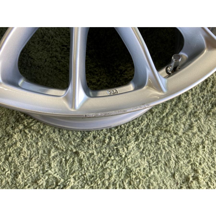 送料無料 中古ホイール WORK インポートレーベル 16in 7J +38 PCD112 