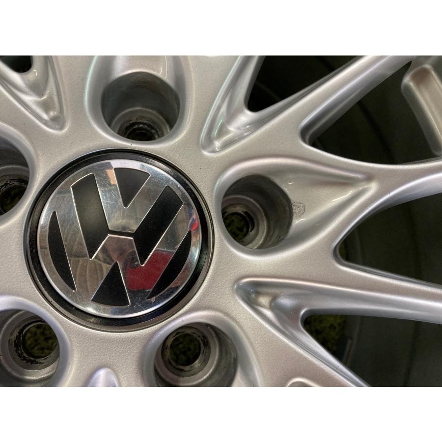 送料無料 中古ホイール WORK インポートレーベル 16in 7J +38 PCD112 