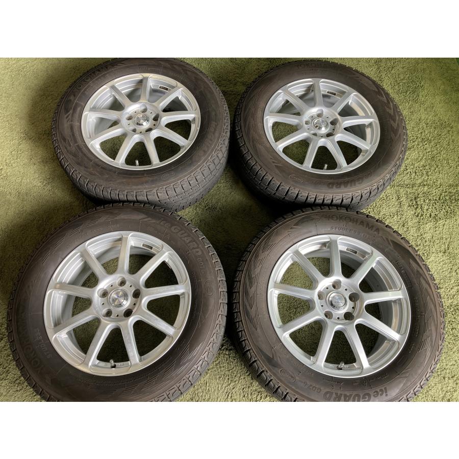 送料無料 スタッドレスセット ヨコハマ アイスガード G075 225/65R17 