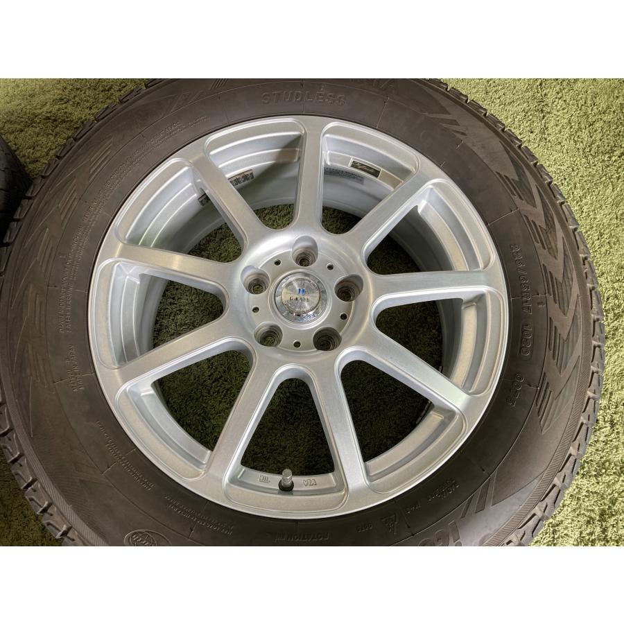 送料無料 スタッドレスセット ヨコハマ アイスガード G075 225/65R17
