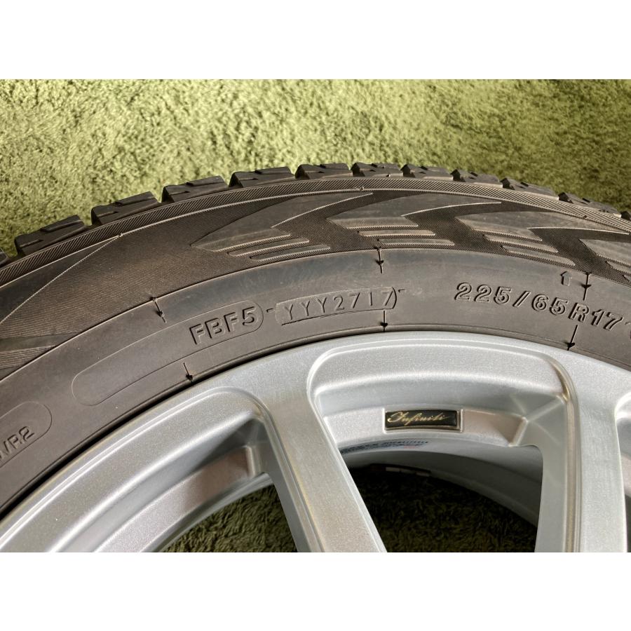 送料無料 スタッドレスセット ヨコハマ アイスガード G075 225/65R17 