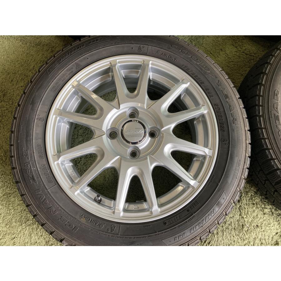 送料無料 スタッドレスセット グッドイヤー アイスナビゼア2 175/65R15 