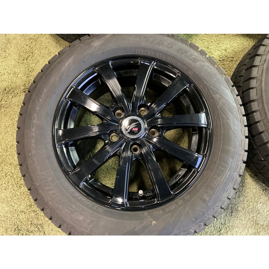 送料無料 スタッドレスセット ピレリ アイスアシンメトリコ 195/65R15 