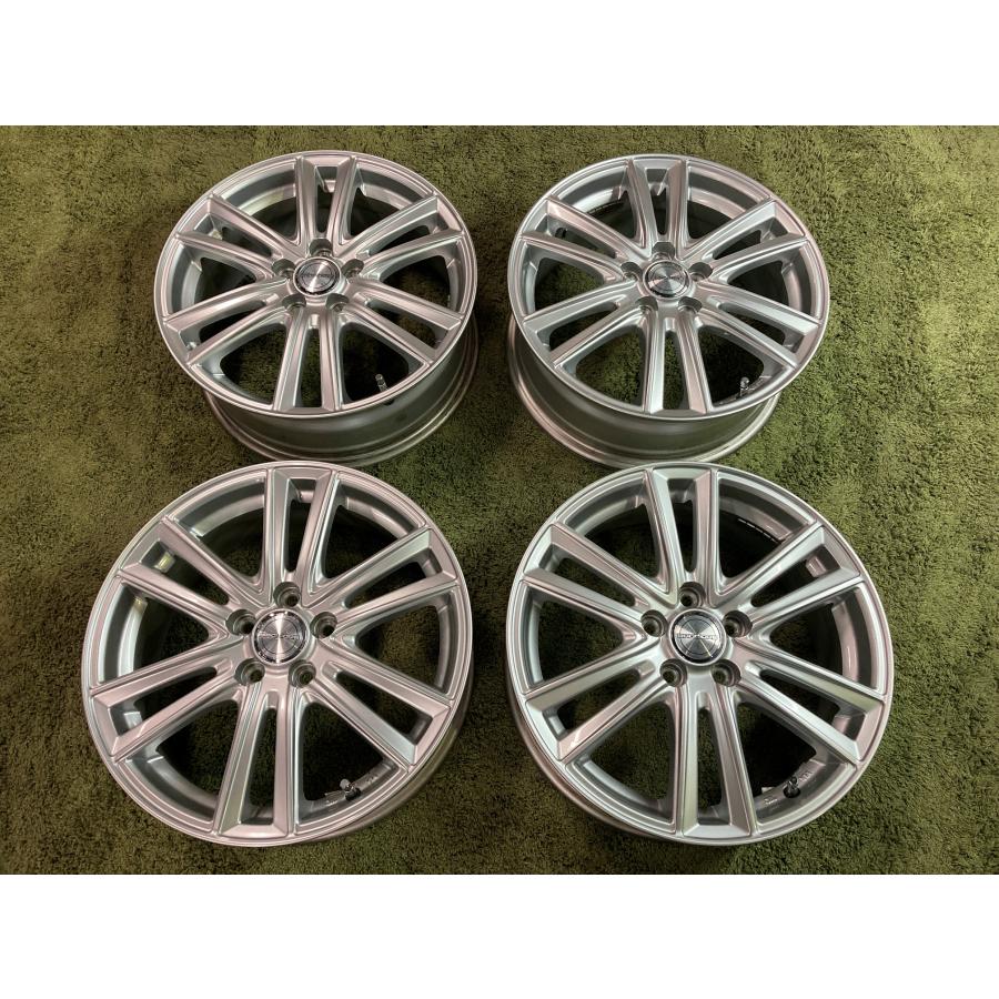 送料無料 中古ホイール BAGLiORE 16in 6J +45 PCD100 プリウス 