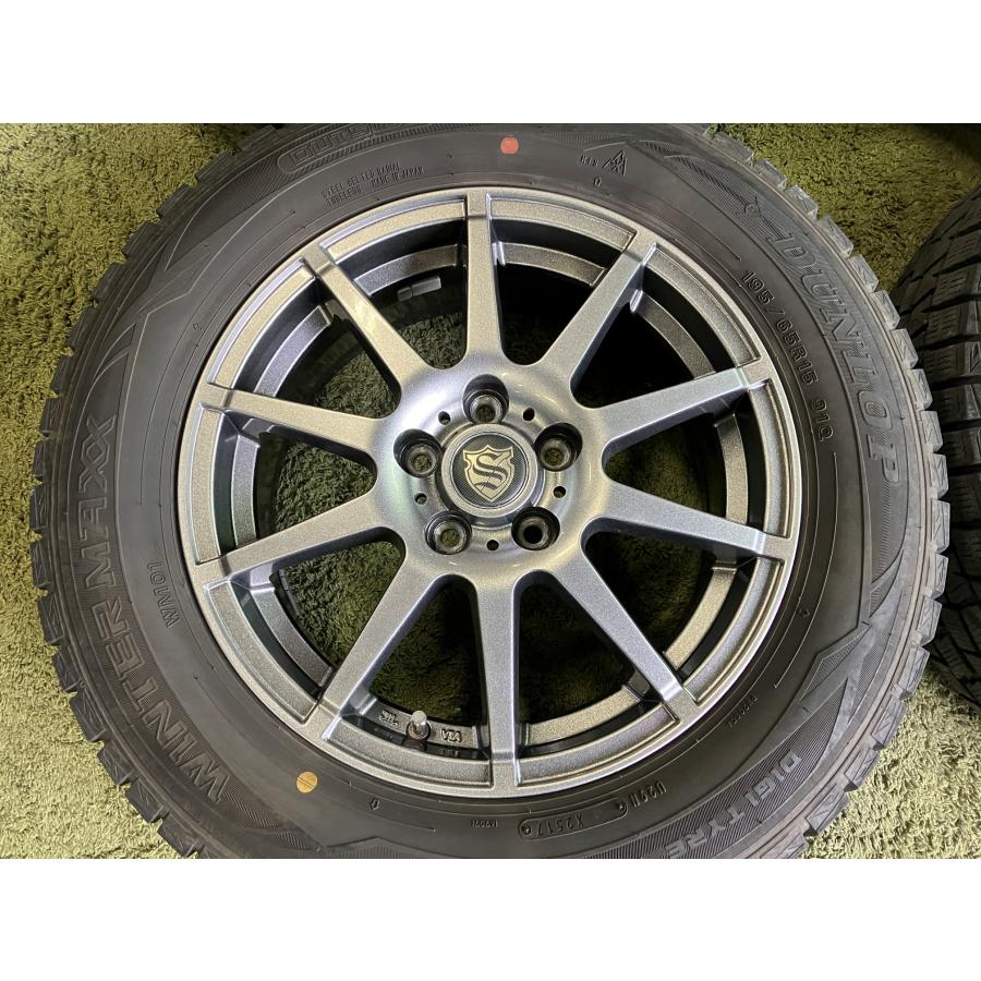 自動車 スタッドレス 195/65R15 ウインターマックス WM01 プリウス