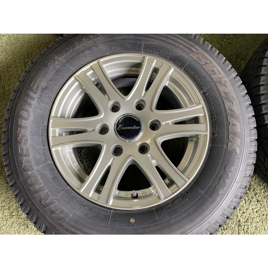 送料無料 スタッドレスセット 200系 ハイエース用 15in 6.0J +33
