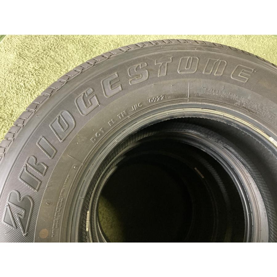 送料無料 中古タイヤ ブリヂストン デューラーH/T 195/80R15 96S