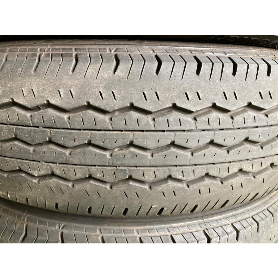 送料無料 中古タイヤ ブリヂストン エコピア RD613 195/80R15 107/105N