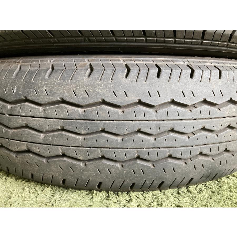 中古　夏タイヤ　195/80R15　107/105N　LT　ハイエース　ブリヂストン　ブリジストン　ECOPIA　RD613 送料無料 中古タイヤ ブリヂストン エコピア RD613 195/80R15 107/105N