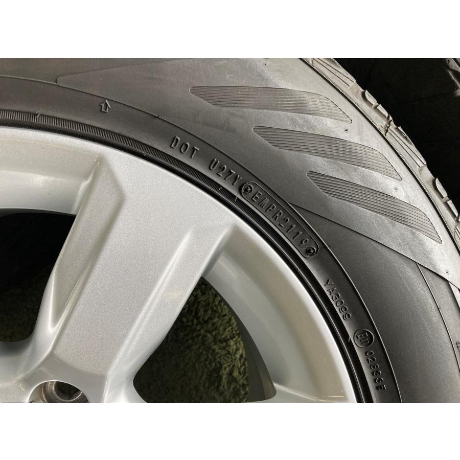 送料無料 中古ラジアルセット トヨタ プラド 純正ホイール ダンロップ 