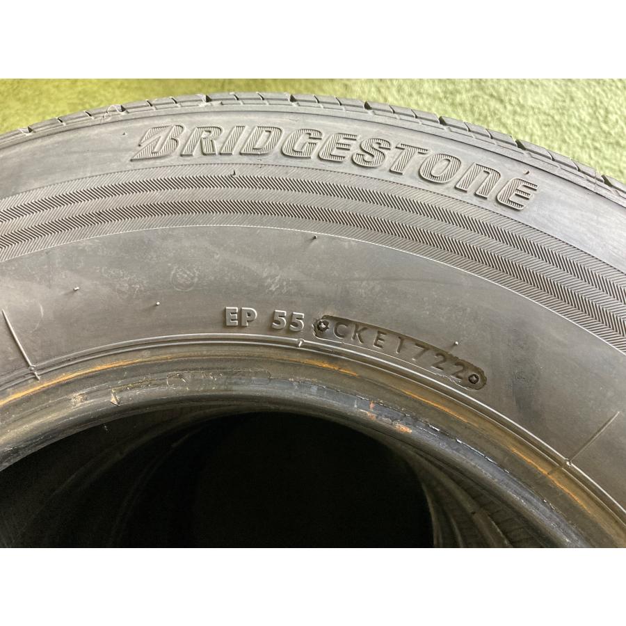 送料無料 中古タイヤ ブリヂストン エコピア RD613 195/80R15 107/105N 