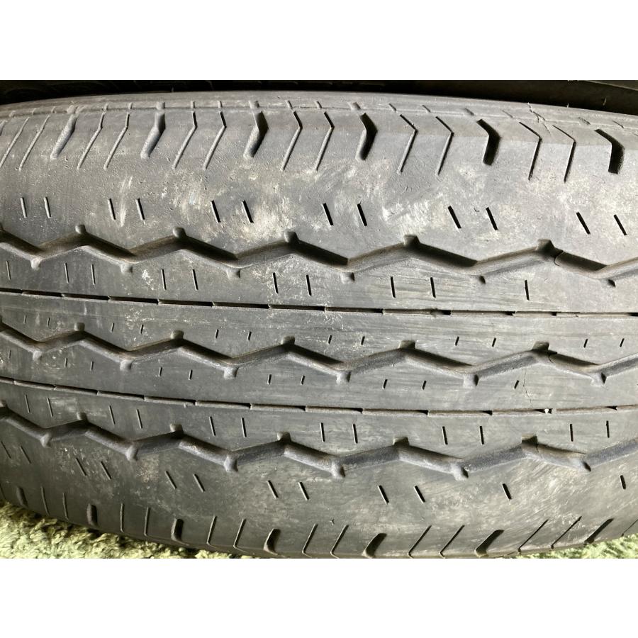 ブリヂストン エコピア RD613 195/80R15 LT 4本 ハイエース エコピア 送料無料 200系 ハイエース 純正 新車外し