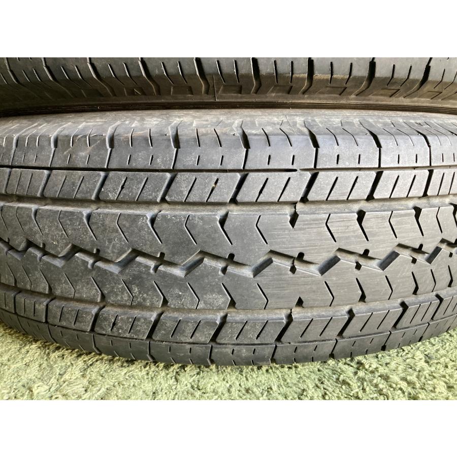 送料無料 中古タイヤ トーヨータイヤ V-02e 195/80R15 107/105L LT