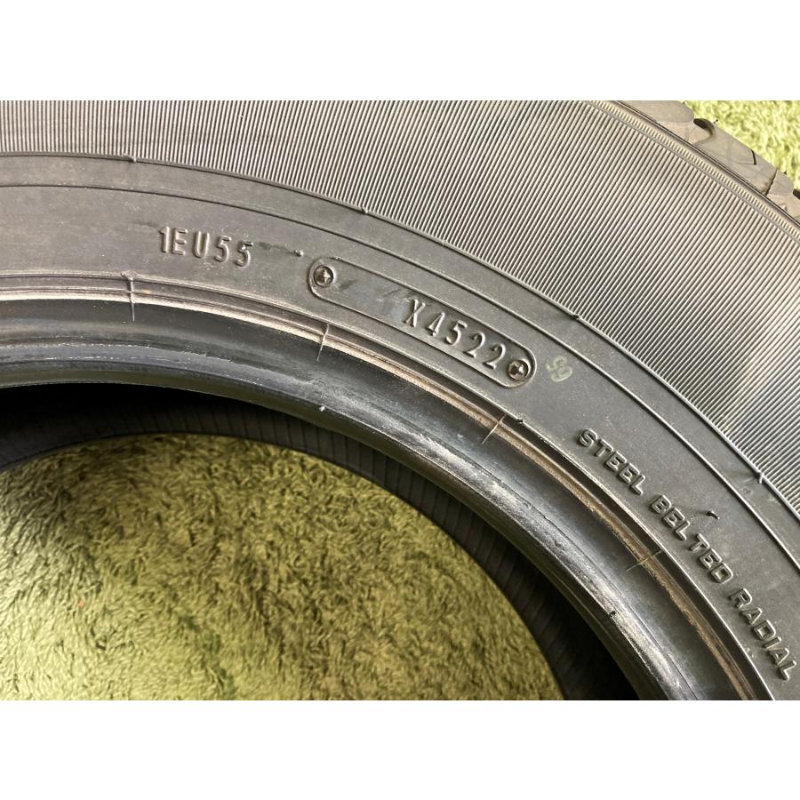 送料無料 中古タイヤ ダンロップ SP175N 195/80R15 ハイエース