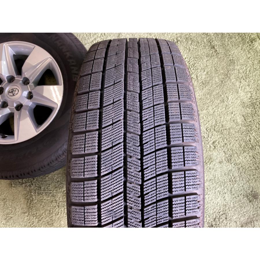 送料無料 スタッドレスセット トヨタ プラド純正 17in 7.5J +25