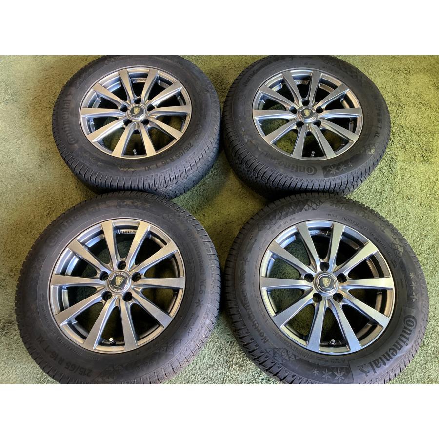 送料無料 スタッドレスセット コンチネンタル NC6 215/65R16