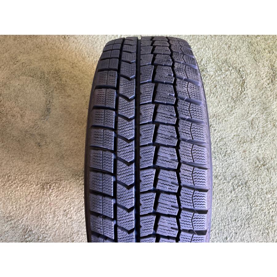 送料無料 スタッドレスセット VW ゴルフ 純正ホイール 15in 6.0J +43 5H112 ダンロップ ウィンターマックス02 195/65R15の画像