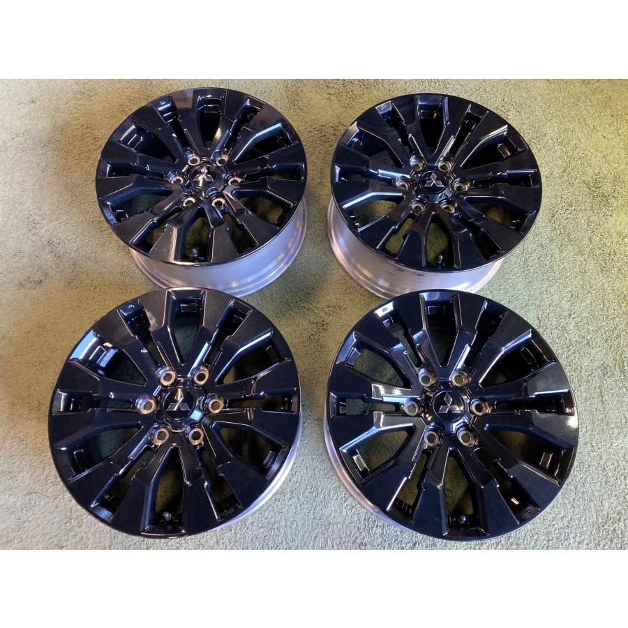 送料無料 新車外し 三菱 ミツビシ トライトン GSR 純正 18in 7.5J +46