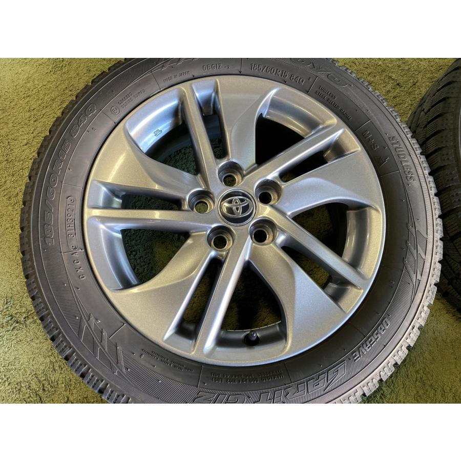 送料無料 スタッドレスセット トヨタ シエンタ 純正ホイール 15in 5.5J
