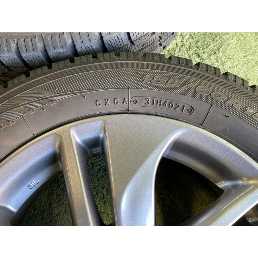 送料無料 スタッドレスセット トヨタ シエンタ 純正ホイール 15in 5.5J