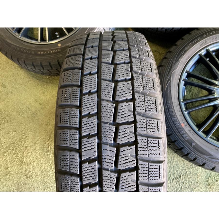 送料無料 スタッドレスセット 16in 6.5J +53 5H114.3 ダンロップ ウィンターマックス01 205/55R16 ノア ヴォクシー エスクァイア アコード_6