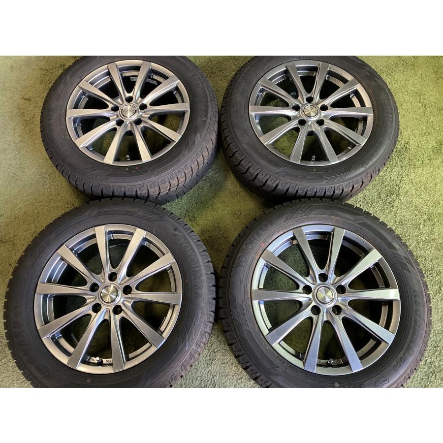 送料無料 スタッドレスセット ヨコハマ アイスガード IG60 215/60R17 