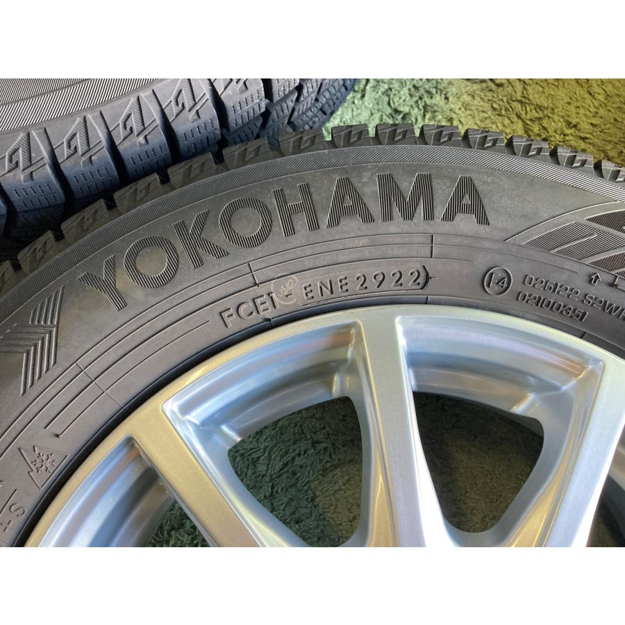 送料無料 スタッドレスセット 13in 4.0J +43 4H100 ヨコハマ アイスガード IG60 軽自動車全般 タント スペーシア N-BOXの画像