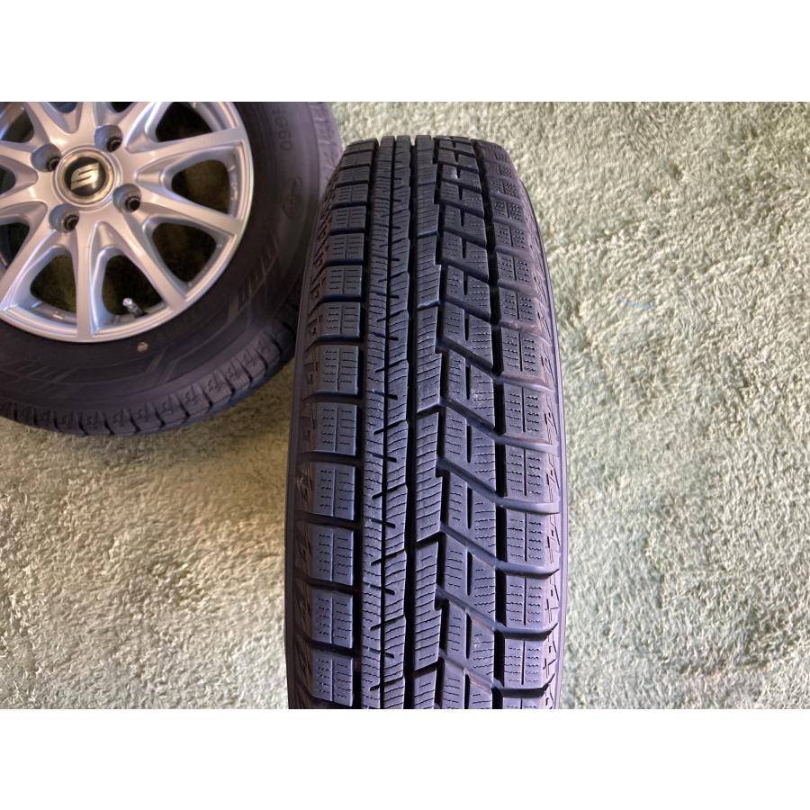 送料無料 スタッドレスセット 13in 4.0J +43 4H100 ヨコハマ アイスガード IG60 軽自動車全般 タント スペーシア N-BOXの画像