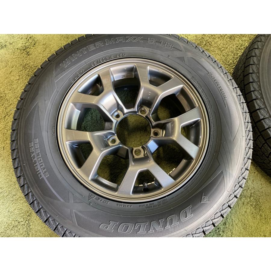 送料無料 スタッドレスセット 新車外し 新品タイヤ スズキ ジムニー