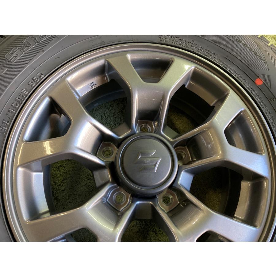 送料無料 スタッドレスセット 新車外し 新品タイヤ スズキ ジムニー 