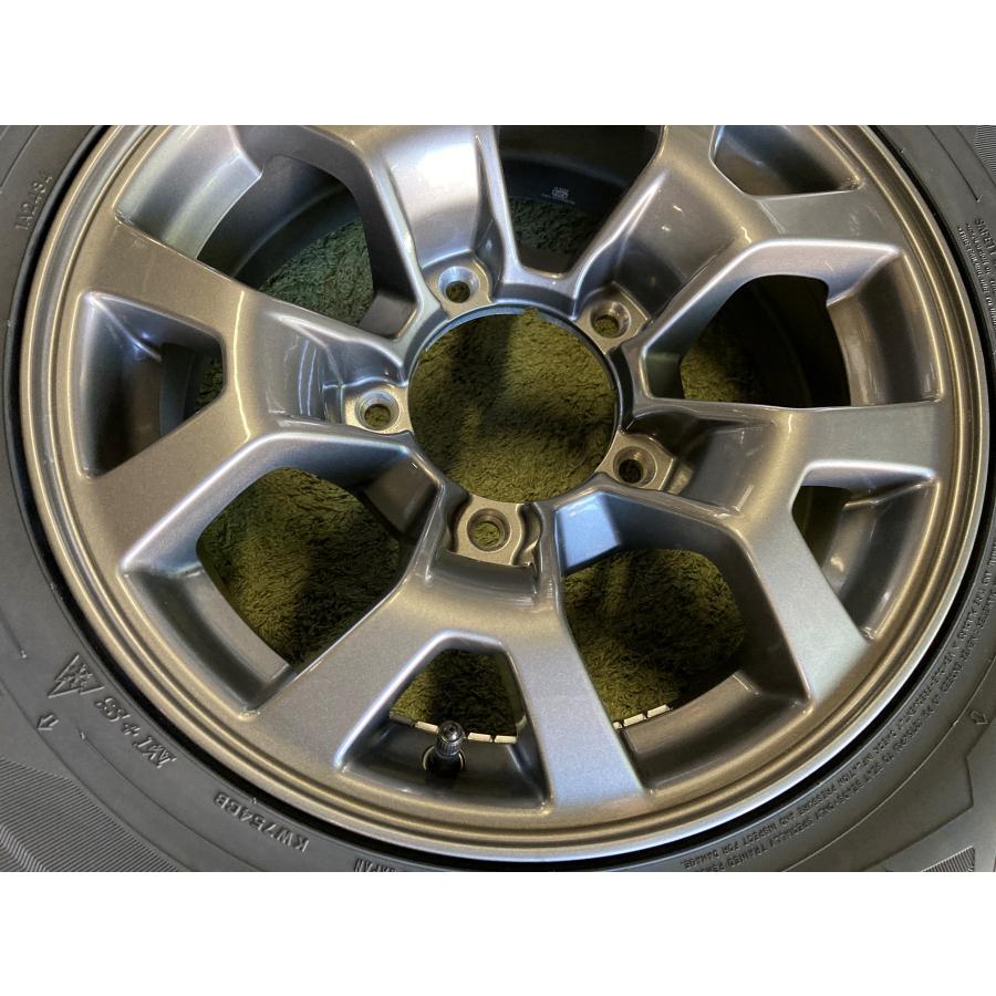 送料無料 スタッドレスセット 新車外し 新品タイヤ スズキ ジムニー