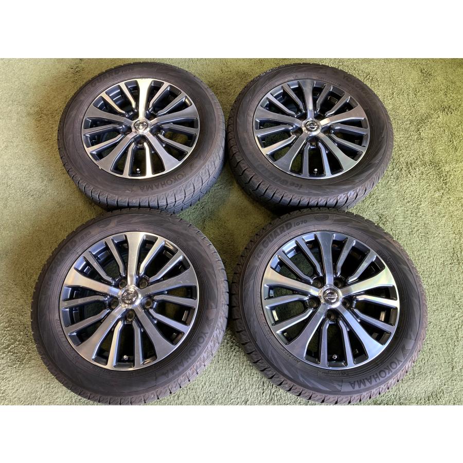 【新品】ヨコハマiG70195/60R16 スタッドレス 4本セレナ純正ホイール 送料無料 スタッドレスセット 日産 C27 セレナ 純正 16インチ ホイール