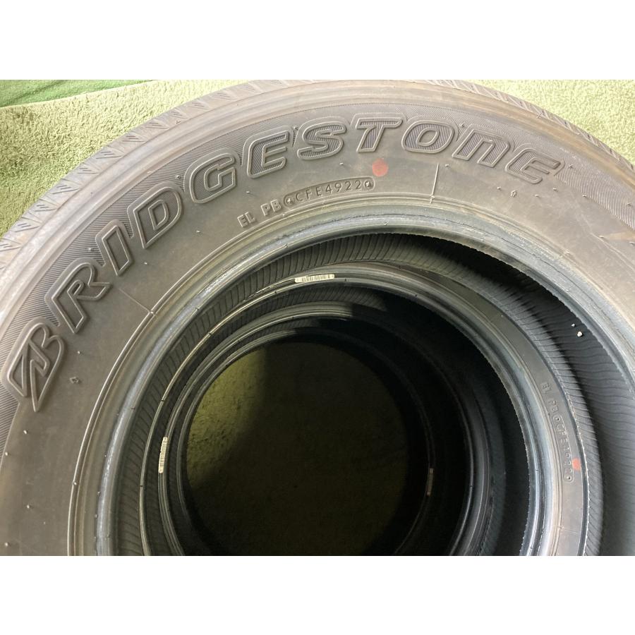 送料無料 中古タイヤ ブリヂストン DUELER H/L 175/80R16 2022年製造