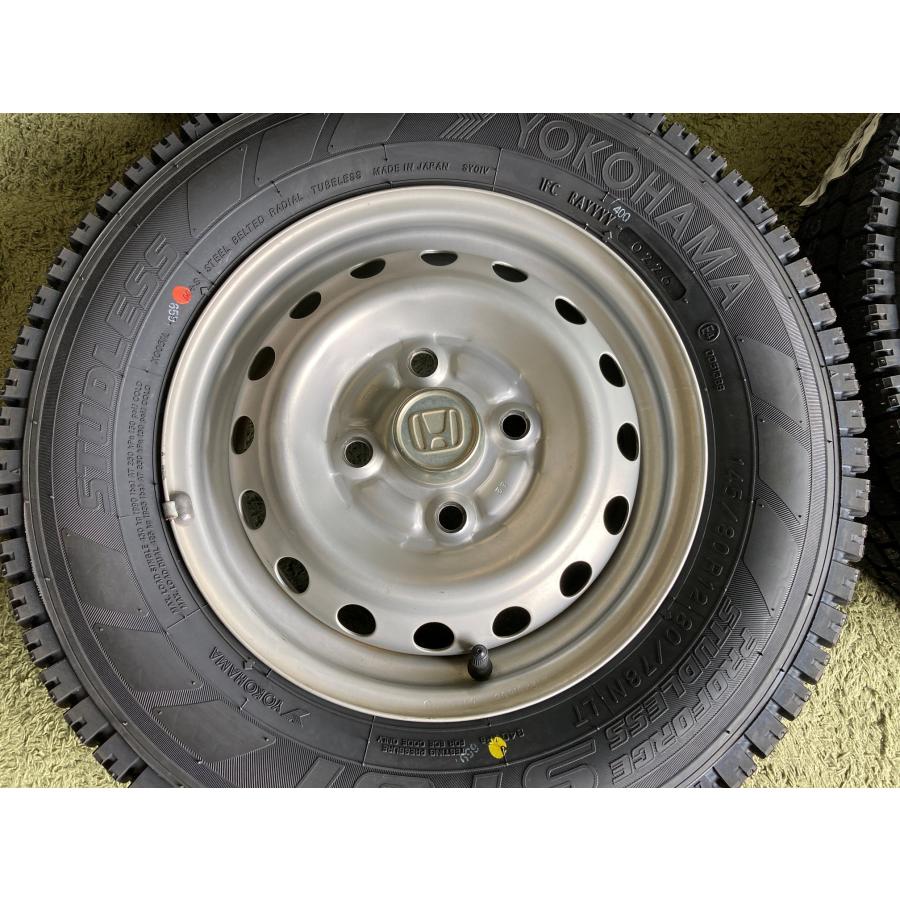 送料無料 スタッドレスセット ホンダ 純正スチール ヨコハマ PROFORCE 