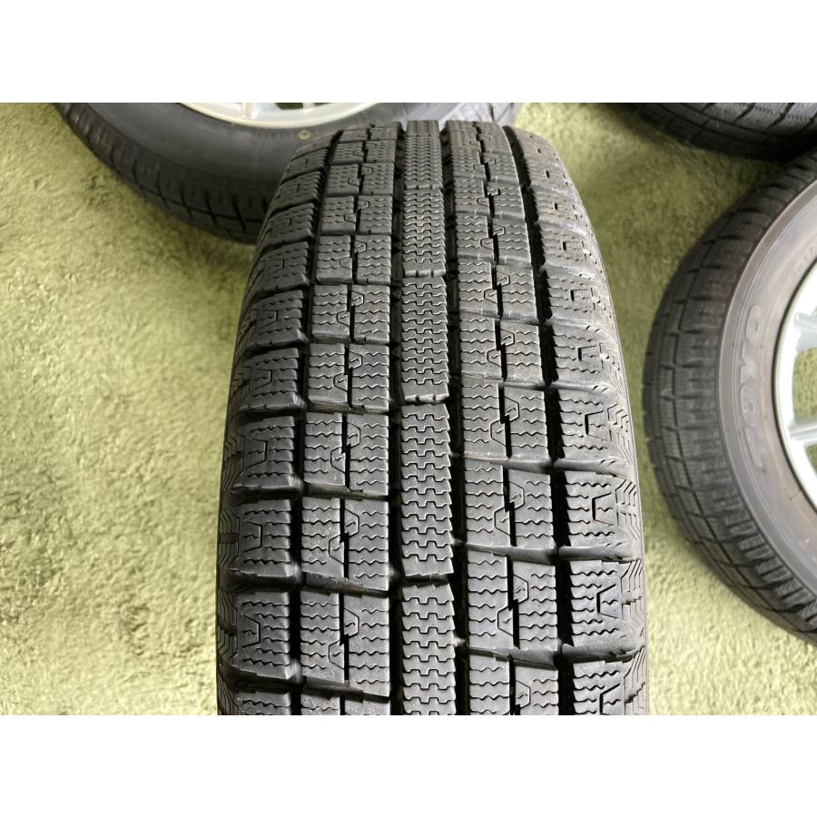 美品 トーヨータイヤ スタッドレス ガリットG5 4本セット バリ山4本 