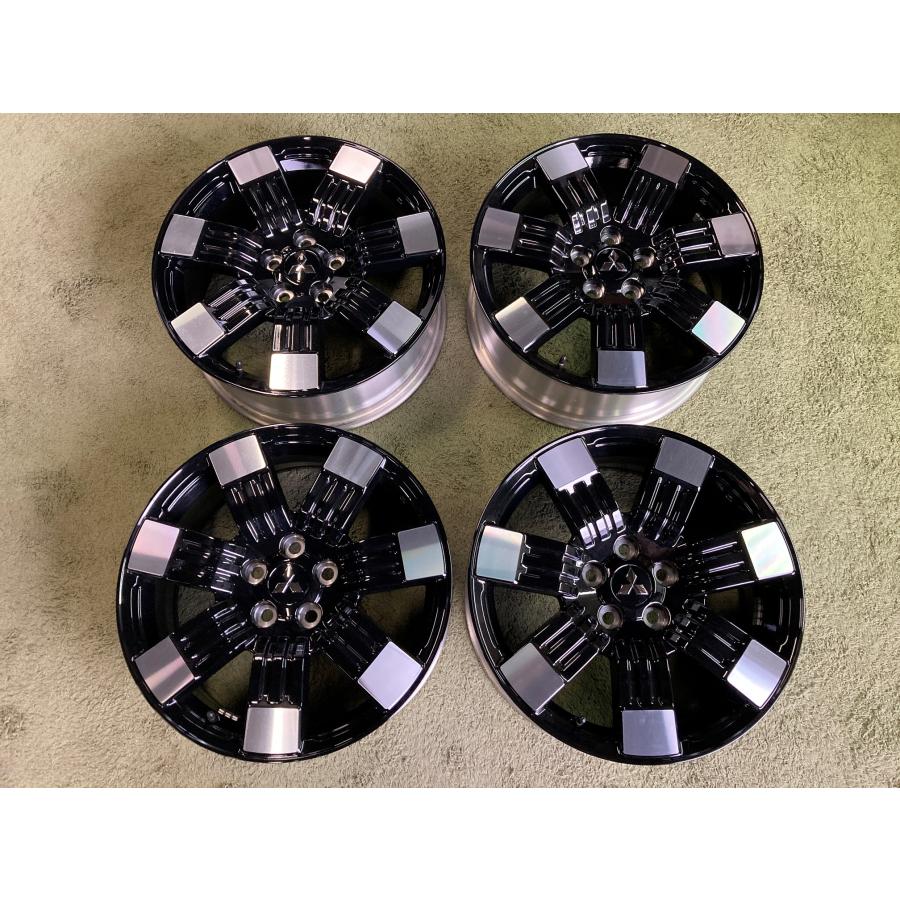 デリカD5 新型　純正ホイール　タイヤセット　新車外し 送料無料 中古ホイール 新車外し 現行 後期 三菱 デリカD:5 純正 18in