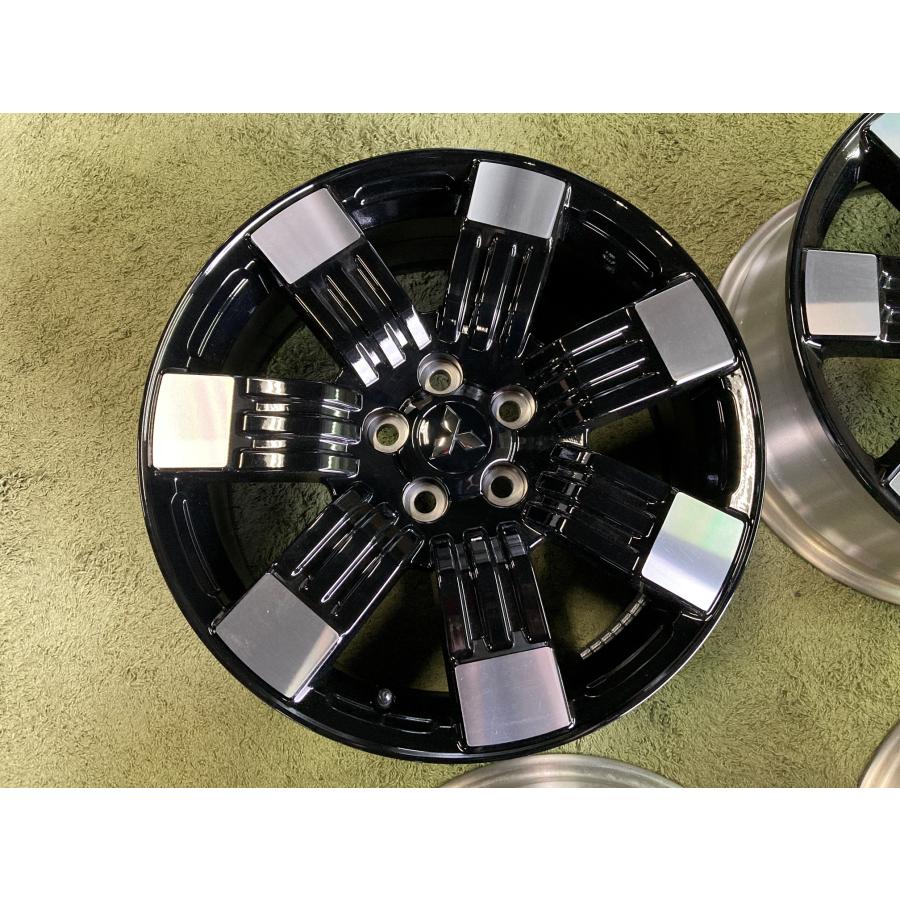 送料無料 中古ホイール 新車外し 現行 後期 三菱 デリカD:5 純正 18in