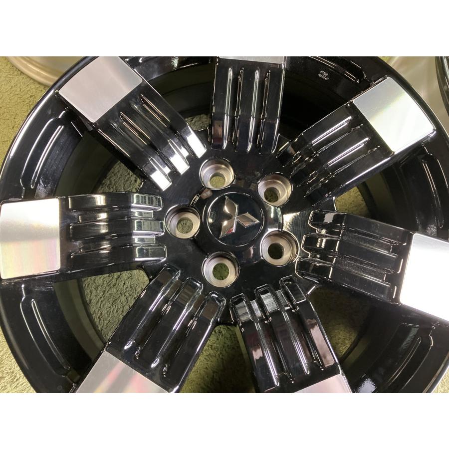 送料無料 中古ホイール 新車外し 現行 後期 三菱 デリカD:5 純正 18in