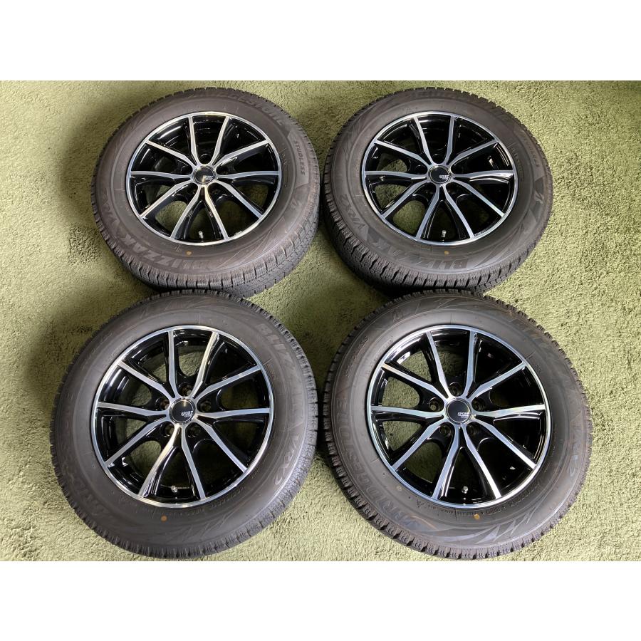 ✨りんく17★様✨専用　VALENZA SPORT 4点おまとめ商品 送料無料 スタッドレスセット SPORT KRONE 15in 5H100 ブリヂストン